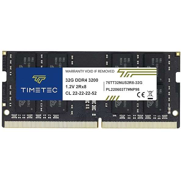 Upgrade Your Gaming Laptop: Timetec 32GB DDR4 3200MHz RAM for AMD & Intel - Fast Performance & Compatibility