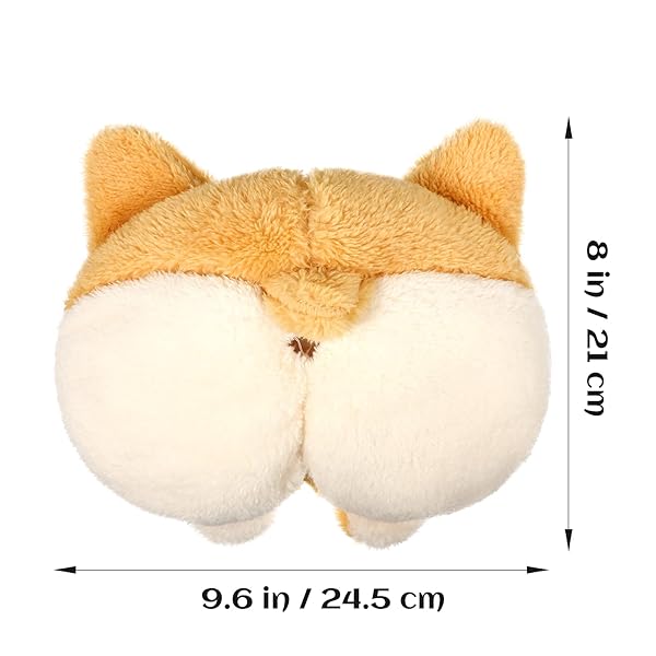 Adorable Corgi Butt Tissue Box Cover - Soft Hanging Pouch for Home & Car Storage - Image 10