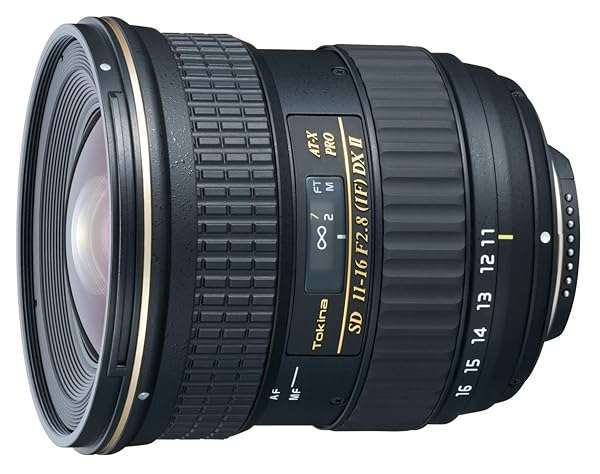 Tokina 11-16mm f/2.8 AT-X116 Pro DX II Lens for Nikon - Best Digital Zoom with AF-S Motor