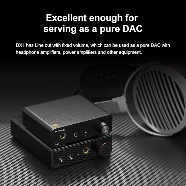 Topping DX1 Mini Stereo DAC Headphone Amplifier Combo - 280mW x2 Powerful Output Two-Stage GAIN Switch USB Chargable Discrete LNRD AK4493S XU208 - Image 8