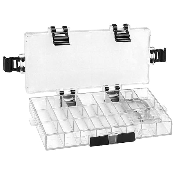 Transon 24-Well Airtight Paint Storage Palette for Watercolor, Gouache, Acrylic & Oil - Stay Wet & Organized!
