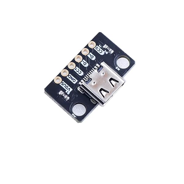 Buy Treedix 4pcs USB Type-C Breakout Board - Gold PCB Converter for Serial Connections - Image 6