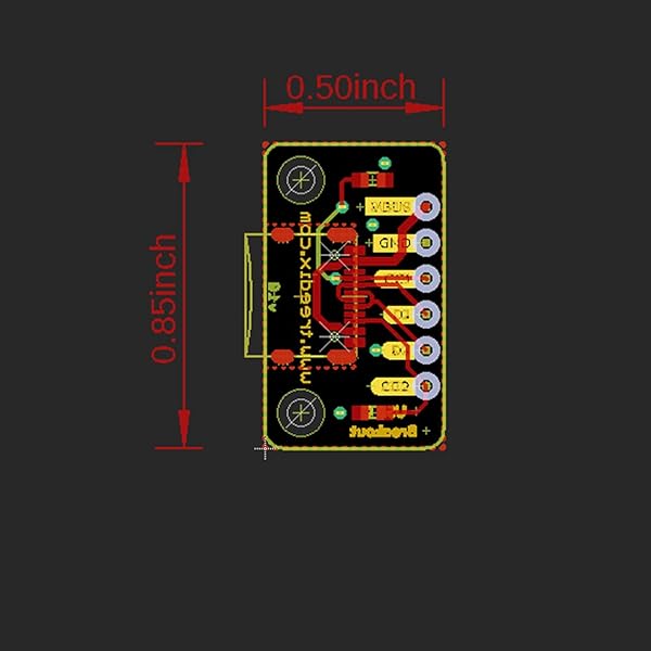 Buy Treedix 4pcs USB Type-C Breakout Board - Gold PCB Converter for Serial Connections - Image 7