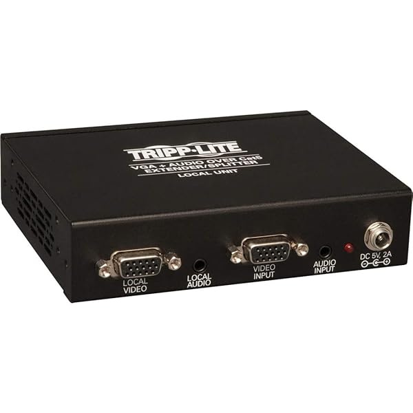 Tripp Lite Tripp Lite 4-Port VGA & Audio Extender/Splitter - 1000-ft Range, 1920x1440 at 60Hz (B132-004A-2)