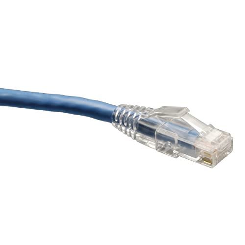Tripp Lite 75-ft Cat6 Gigabit Snagless Patch Cable (RJ45 M/M) - Blue | High-Speed Networking Solution