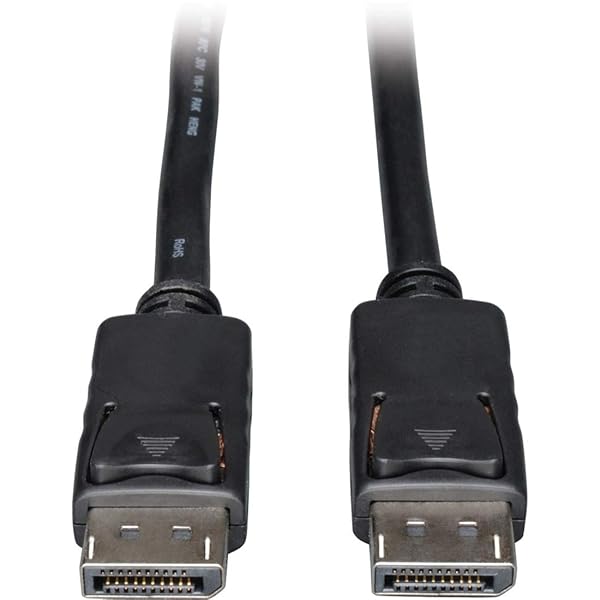 Tripp Lite 25-ft DisplayPort Cable with Latches - 1080p DP to DP, Black (P580-025) for Reliable Connectivity