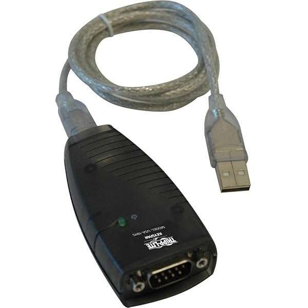 Tripp Lite Tripp Lite Keyspan USB to Serial Adapter for PC & Mac - 3ft DB9 RS232 Cable, 3-Year Warranty (USA-19HS)