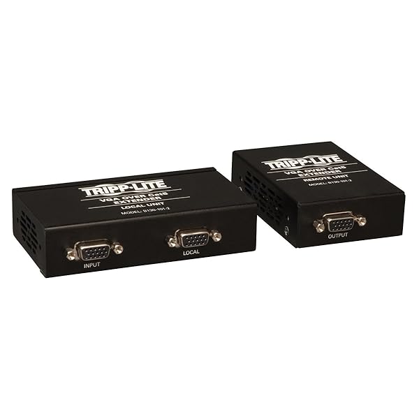 Tripp Lite Tripp Lite VGA over Cat5/Cat6 Extender B130-101-2: 1920x1440 @ 60Hz with EDID Copy - Enhance Your Display Setup