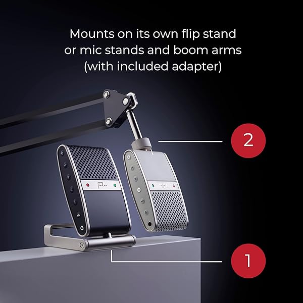 Tula Mics USB C Microphone - Mobile Recording Microphone for Podcasts, Zoom, Home Studio & More - Portable, Noise Reducing External Microphone with Flip Stand - iOS/Android, Mac & PC Mic - Image 7