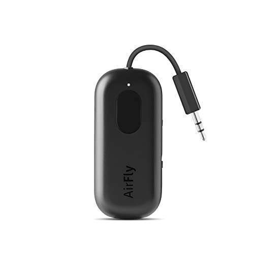 Twelve South Buy Twelve South AirFly Pro: Bluetooth Audio Transmitter for 2 Headphones - Compatible with 3.5mm Jack, Black