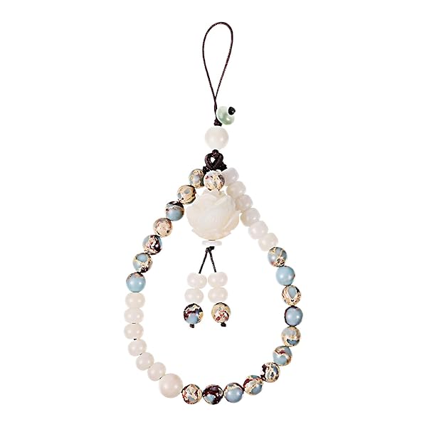 UKCOCO Handmade Cell Phone Lanyard Strap Anti-Lost Short Wrist Lanyard for Phones Keys MP3 MP4