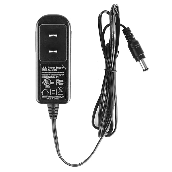 UL Listed 12V 1A Power Supply Adapter for CCTV, Speakers, Routers & More - 100-240V AC to DC 12W Transformer - Image 11