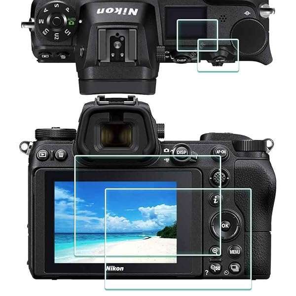 ULBTER ULBTER 0.3mm 9H Tempered Glass Screen Protector for Nikon Z7 & Z6 - 2+2 Pack