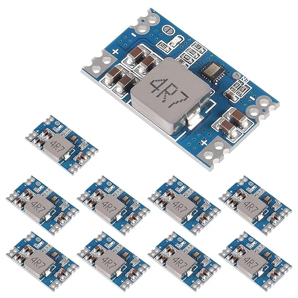 UMLIFE 10-Piece Mini DC-DC Boost Converter 5A Adjustable Step Up Module Voltage Regulator Board Input 14V-20V to 12V Output - Image 2