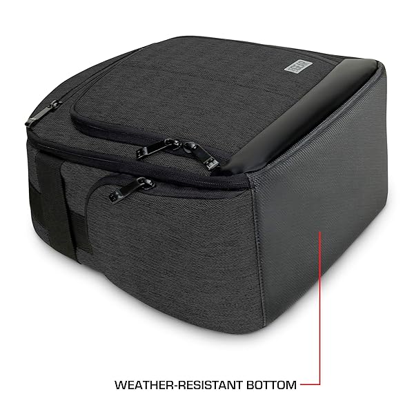 USA Gear Audio Equipment Backpack: Microphone Case for Shure, Sennheiser, Rode & More - Perfect for Wireless & Recording Microphones - Image 5