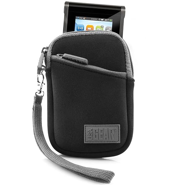 USA Gear USA Gear Portable Wi-Fi Hotspot Case for Verizon MiFi, Ellipsis, Huawei & More - Protective Sleeve with Belt Loop & Wrist Strap