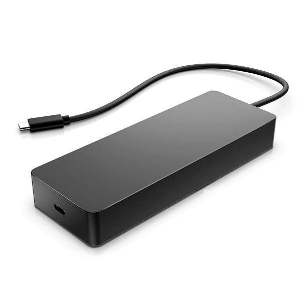 7-in-1 USB-C Docking Station: Dual 4K@30Hz, HDMI, DisplayPort, USB-A, RJ45 for Windows, Mac, Chrome - Perfect for Laptops & PCs - Image 2