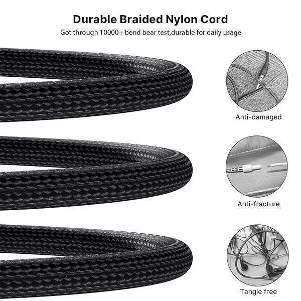 Best USB-C Earbuds for Google Pixel 9, iPhone 16, Samsung S23 & More - Wired Headphones with Microphone - Image 5