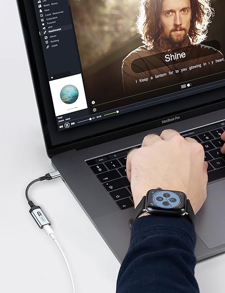 USB C to Lightning Audio Adapter for iPhone 16/15 Pro Max & iPad Pro - MFi Certified Headphone Converter - Image 7