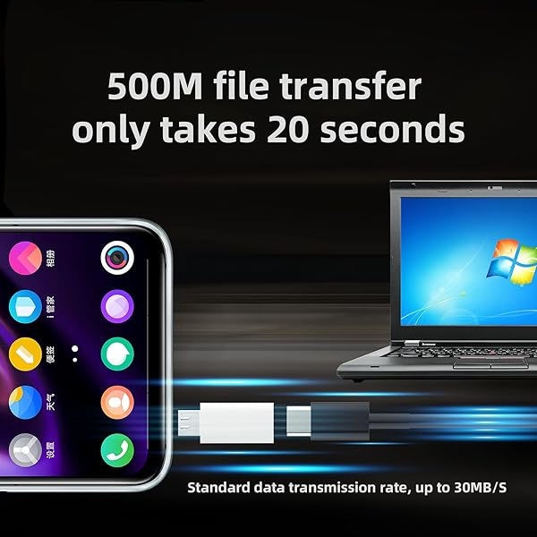 USB C to Micro USB Adapter 2-Pack - Charge & Sync for Samsung Galaxy S7, S6, LG Nexus & More - Image 6
