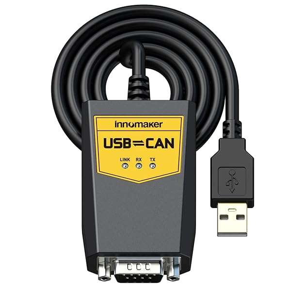 USB to CAN Converter Cable for Raspberry Pi, Jetson Nano & More - Compatible with Windows, Linux, Mac OS & Android