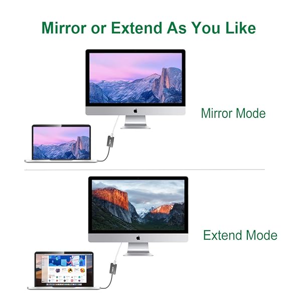 USBCele USB-C to Mini DisplayPort Adapter, USB Type C (Thunderbolt 3) to Mini DP 4K Cable Adapter for MacBook Pro, iMac/iMac Pro, LED Cinema Display and More - Image 8