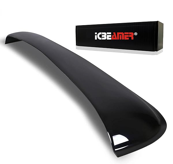 "2024 ICBEAMER 37.8" Sunroof Wind Deflector - Universal Tinted Moonroof Visor for Noise & Rain Protection"