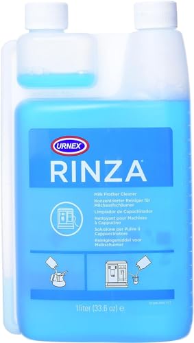Urnex Rinza Alkaline Milk Frother Cleaner - 33.6 oz | Effective & Eco-Friendly Cleaning Solution
