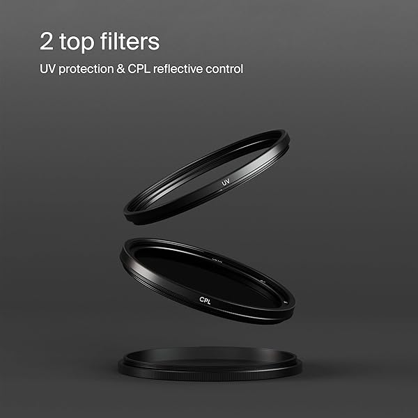 Urth 67mm 2-in-1 Lens Filter Kit: UV & CPL Multi-Coated Optical Glass for Ultra-Slim Camera Filters - Image 4