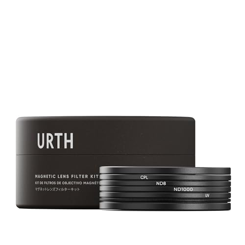 Urth 82mm 4-in-1 Magnetic Lens Filter Kit: UV, CPL, ND8 & ND1000 - Ultra-Slim Multi-Coated Optical Glass - Image 3