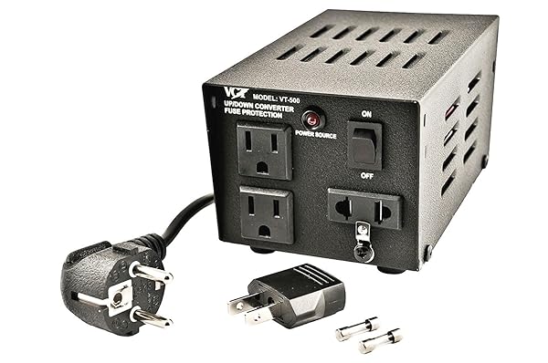 VCT VT-500 Step Up/Down Voltage Transformer - 500W AC 110/220V Power Converter for Safe Voltage Conversion - Image 3