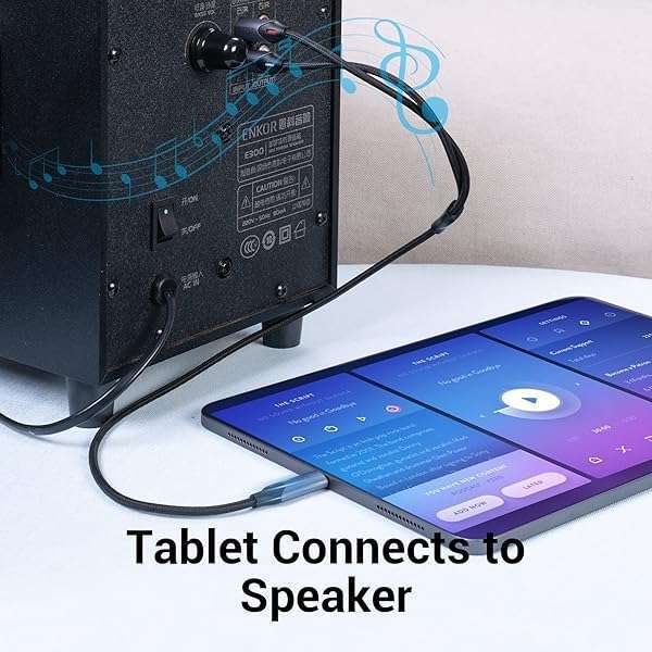 VENTION USB C to RCA Audio Cable - 3m Type-C to 2RCA Adapter for Car Stereo, Home Theater & More - Image 5