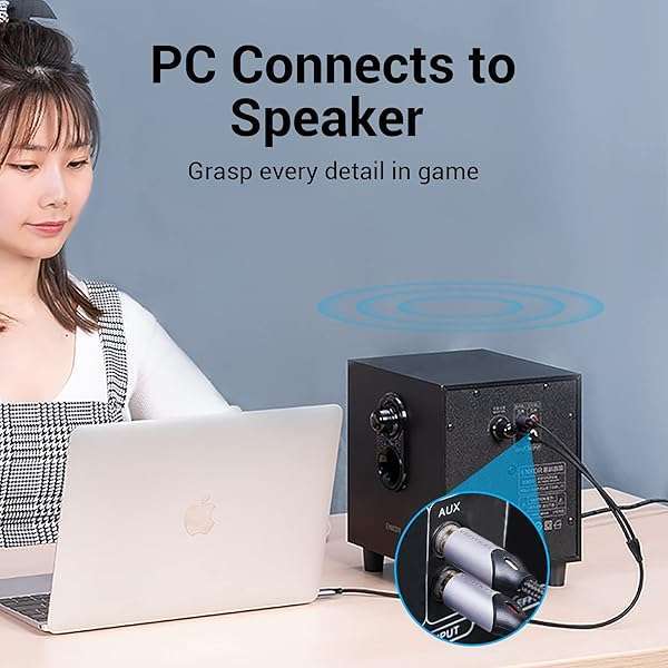 VENTION USB C to RCA Audio Cable - 3m Type-C to 2RCA Adapter for Car Stereo, Home Theater & More - Image 11