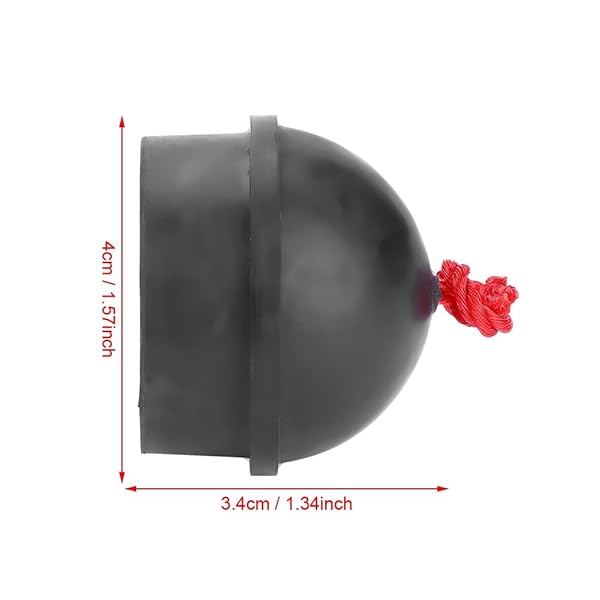 VGEBY 2Pcs No-Slip Pool Chalk Holder with Cord for Billiards & Snooker - Black Octagon Cue Tip Chalk Holder - Image 4