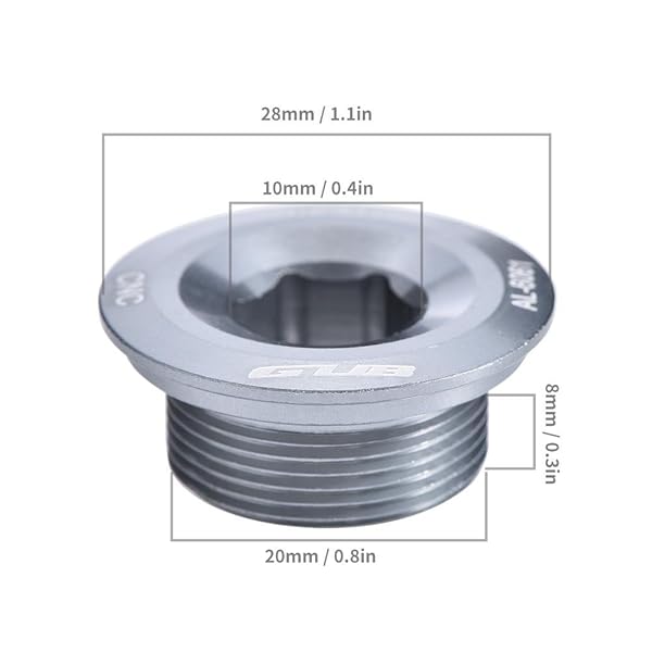 VGEBY Crank Arm Screws Aluminum Alloy Crankset Arm Bolt Bracket for Prowheel Crank Arm Durable and Lightweight Crank Screws - Image 4