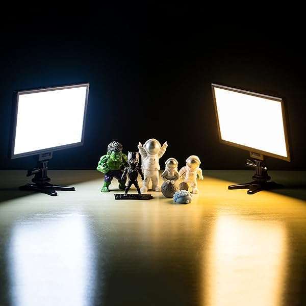 VILTROX L116T LED Light Panel: Dimmable Bi-Color 3300K-5600K with LCD Control - Perfect for Video & Photography - Image 4