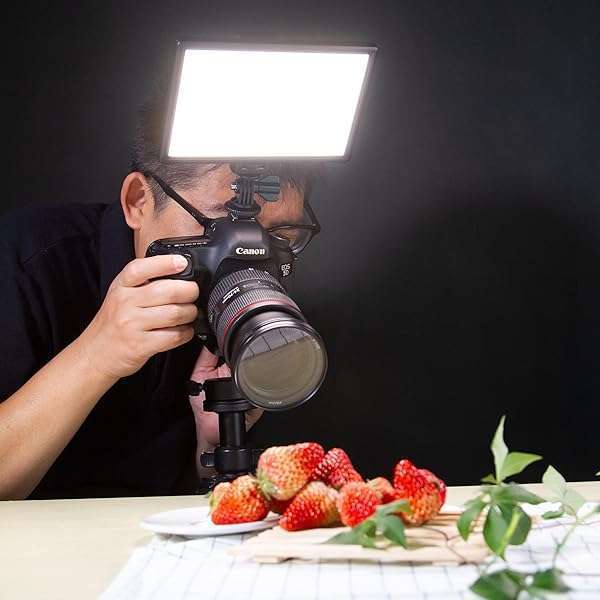 VILTROX L116T LED Light Panel: Dimmable Bi-Color 3300K-5600K with LCD Control - Perfect for Video & Photography - Image 5