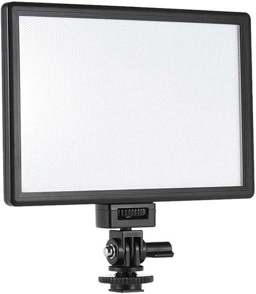VILTROX VILTROX L116T LED Light Panel: Dimmable Bi-Color 3300K-5600K with LCD Control - Perfect for Video & Photography