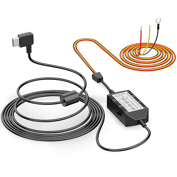 VIOFO HK4 Hardwire Kit for A329/A229Plus/A119Mini2 - USB-C, Low Voltage Protection for Dash Cams