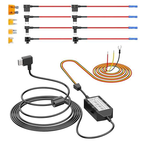 VIOFO HK4 Hardwire Kit: 8-Piece Fuse Tap Set for A329, A229Plus, A119Mini2 & More Dash Cams - Image 2