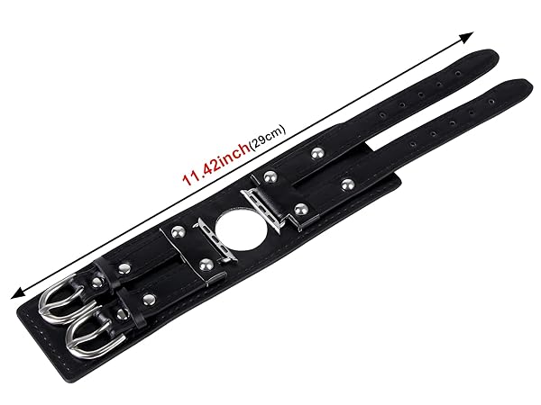 VIQIV Leather Band Compatible with Apple Watch Band 38mm 40mm 41mm, Studded Bracelet for Apple Watch Band Men, Vintage Punk Wristband Spike Bracelet - Image 6