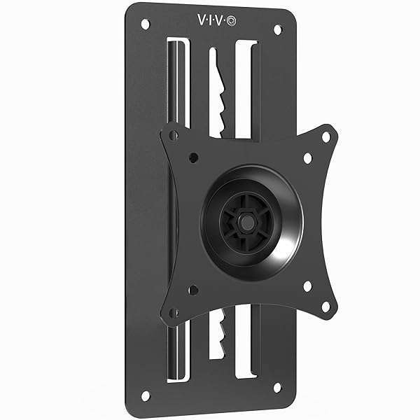 "VIVO Height Adjustable Wall Mount for 17-32" Monitors - Articulating, VESA 100x100mm, Perfect for Standing Desks"