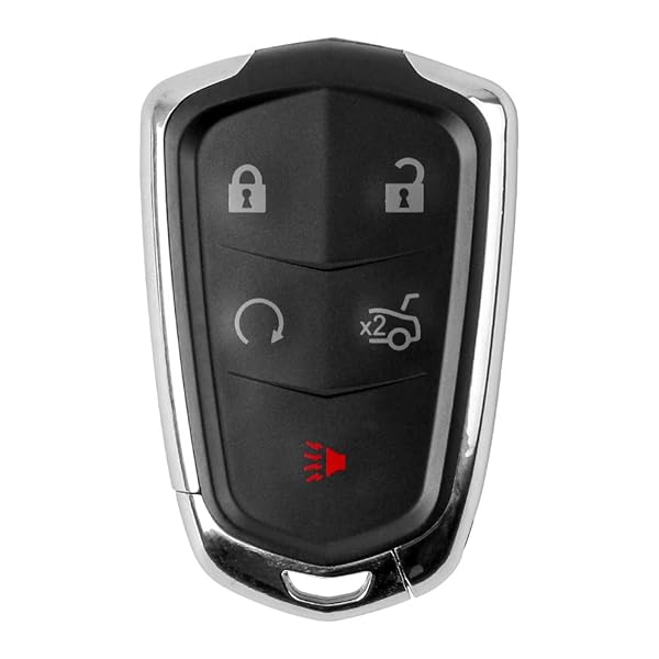VOFONO Keyless Entry Remote Fob for Cadillac SRX/XTS/Escalade 2015-2017 & ATS/CTS 2014-2017 - FCC ID: HYQ2AB, 315MHZ