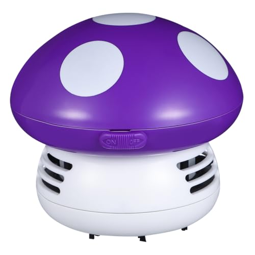 VOSAREA Mini Tabletop Vacuum Cleaner for Crumbs and Pet Hair Ideal for Home Office Kitchen and Car Cleaning