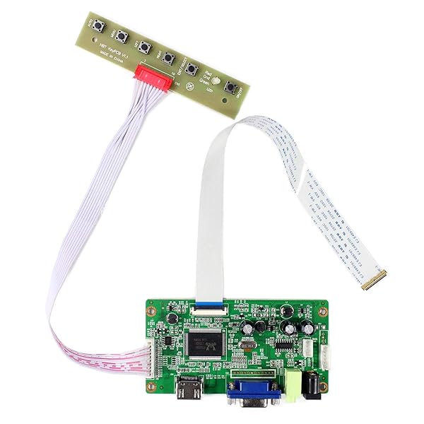 VSDISPLAY "VSDISPLAY HD-MI VGA LCD Controller for 17.3" 1600x900 EDP Screens - LP173WD1-TPE1 & More"
