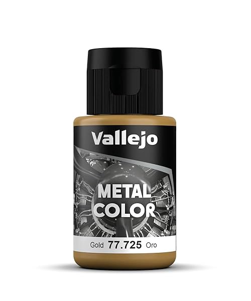 Vallejo Gold Metal Color 32ml Paint: Ultimate Guide for Artists & Hobbyists - Image 2