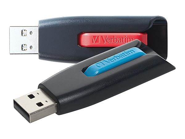 Verbatim 64GB V3 USB 3.0 Flash Drive 2-Pack - High-Speed Storage Solution