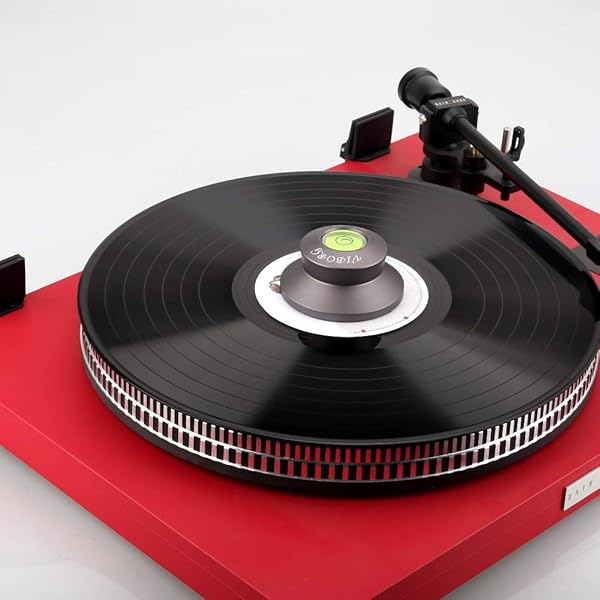 Viborg LP190H Record Weight Disc Stabilizer - 71x33mm Aluminum HiFi Vinyl Clamp for Turntables & Phonographs - Image 6