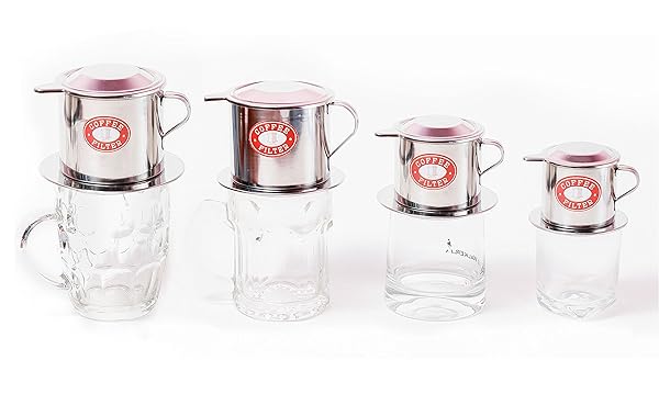 Authentic Vietnamese Coffee Filter Press - Screw Down Dripper, Sizes S-XL, 1 or 2 Pack, Made in Vietnam - Image 6