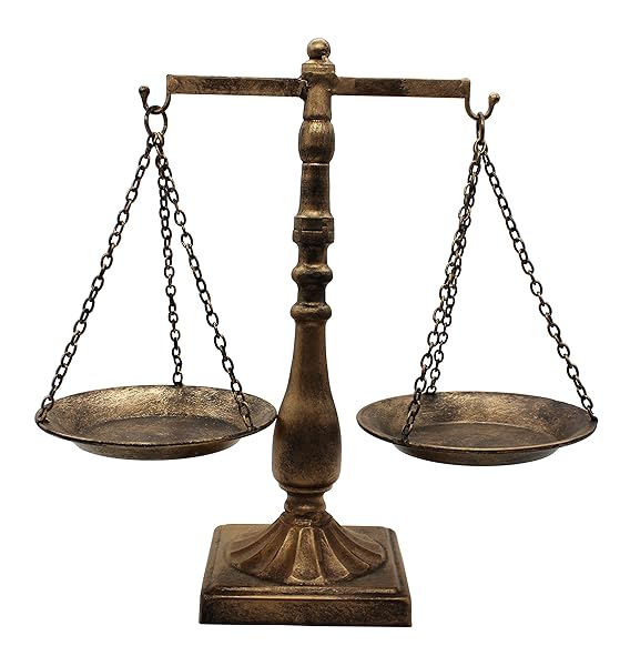 Vintage Bronze Metal Libra Jewelry Display Tray & Cosmetic Organizer - Stylish Storage Solution - Image 3